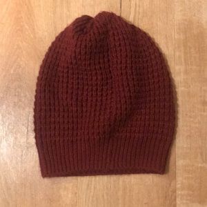 Maroon Slouchy Beanie